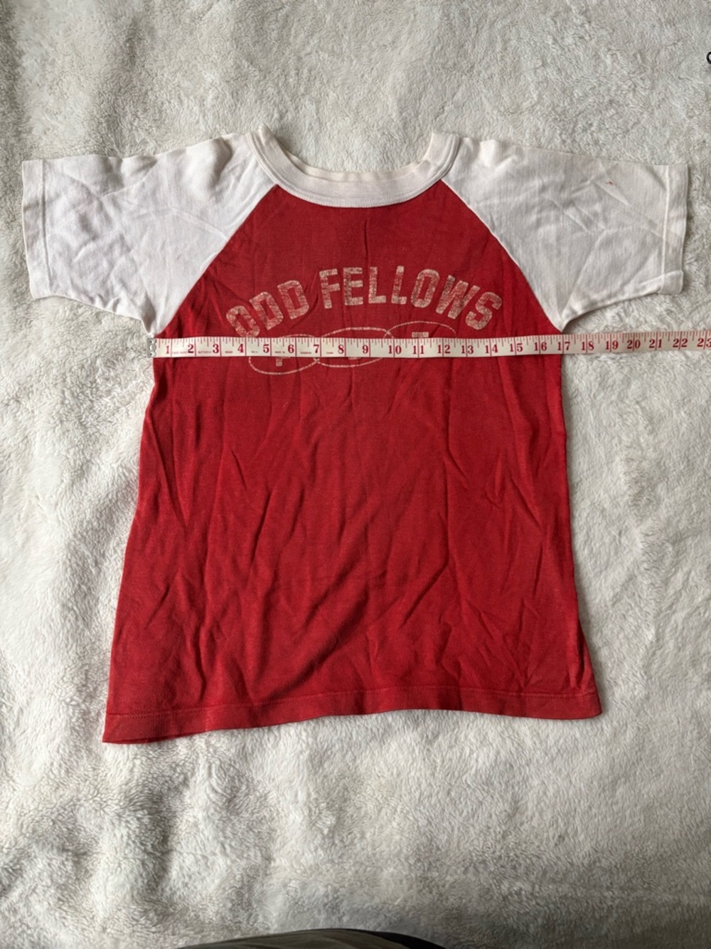 Authentic Vintage 1960s Men’s Odd Fellows Collectable Baseball T-Shirt - Picture 6 of 8